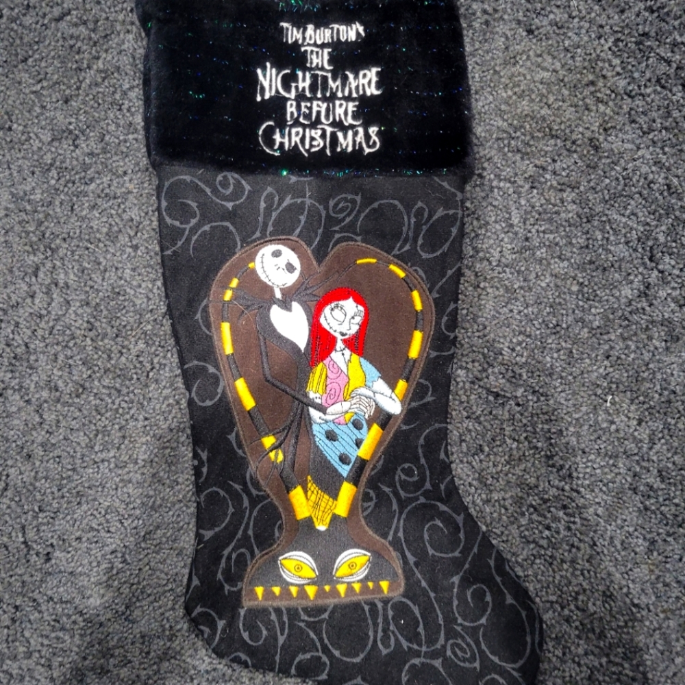 Nightmare before christmas stocking